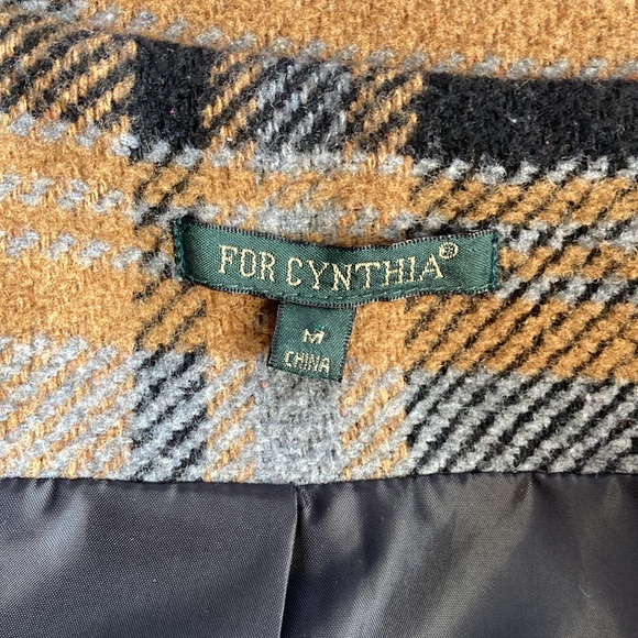 Cynthia by Cynthia Rowley Vintage Swing Jacket Size Medium - Picture 9 of 13